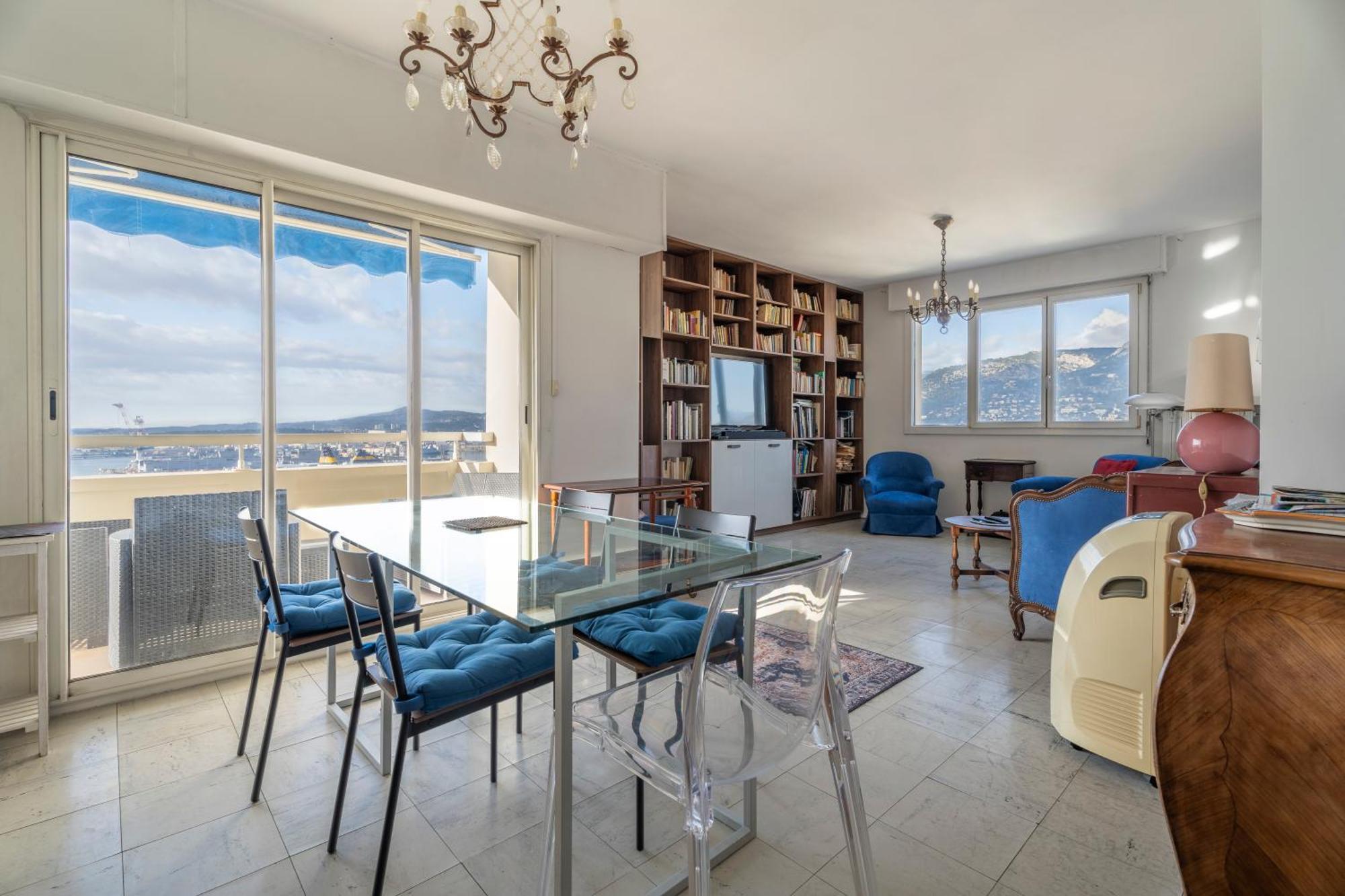 Vue Panoramique, Grand Appartement 2 Chambres A Toulon Buitenkant foto